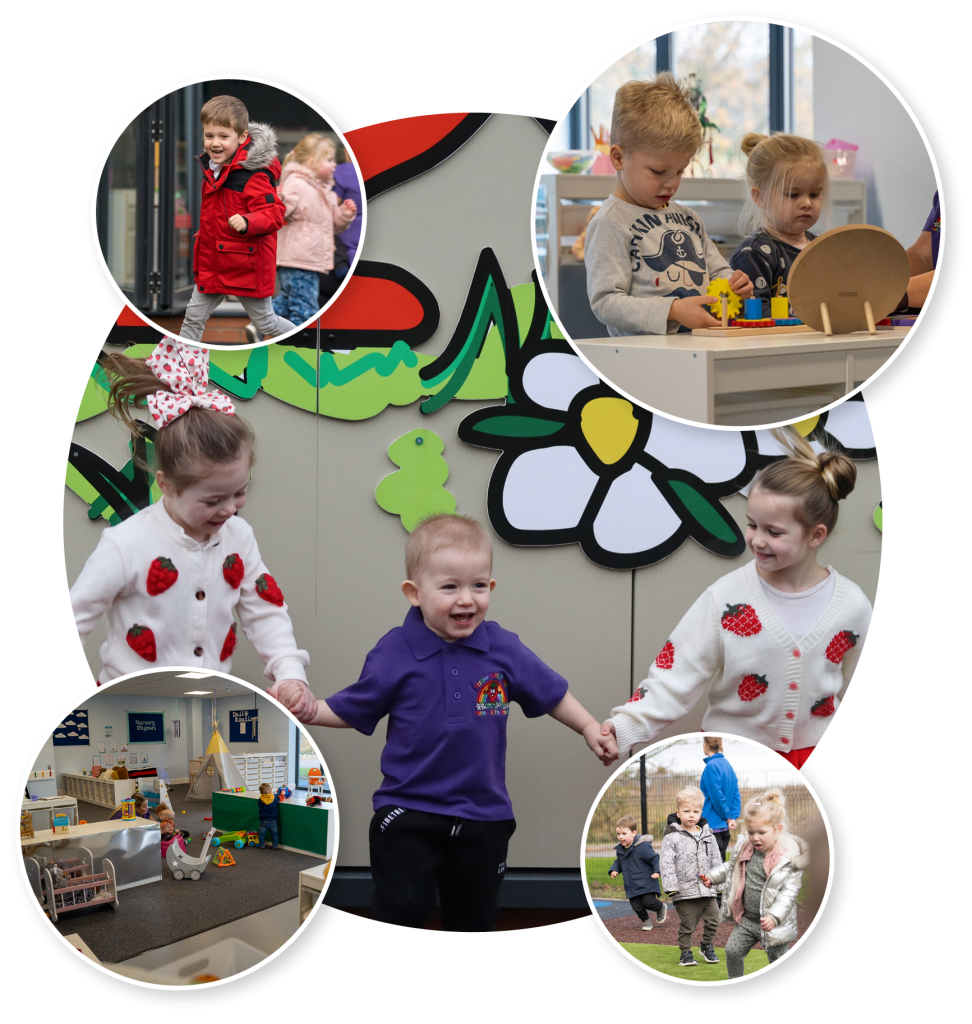 Children at Strawberry Fields Nursery